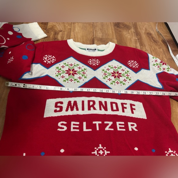 Smirnoff Seltzers Red And Ugly Christmas Sweater - Picture 8 of 9